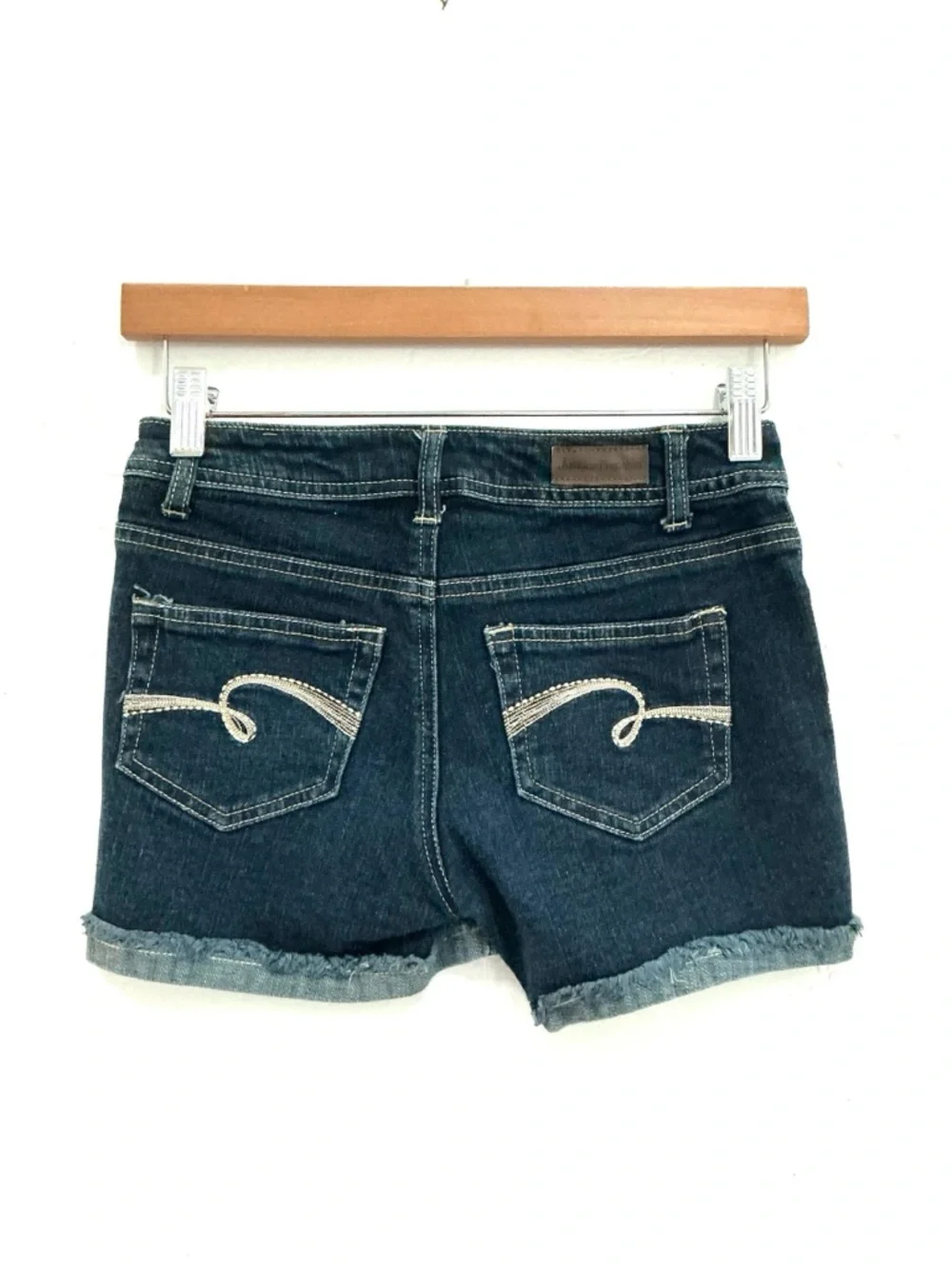 Dark Wash Denim Shorts Justice Girls Denim Dark Wash Blue Shorts 14S